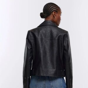 River island leather jacket